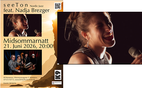 20 und 21. Juni 2026, „Midsommarnatt“, mit Nadja Brezger (voc.)